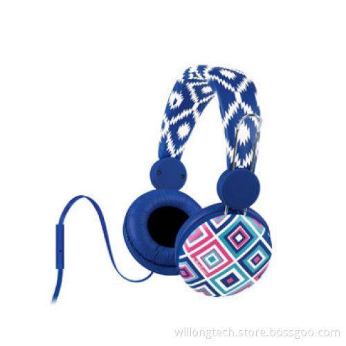 Wired Headphones, TPE Cable with Microphone, Handsfree, Used for Mobile Phones